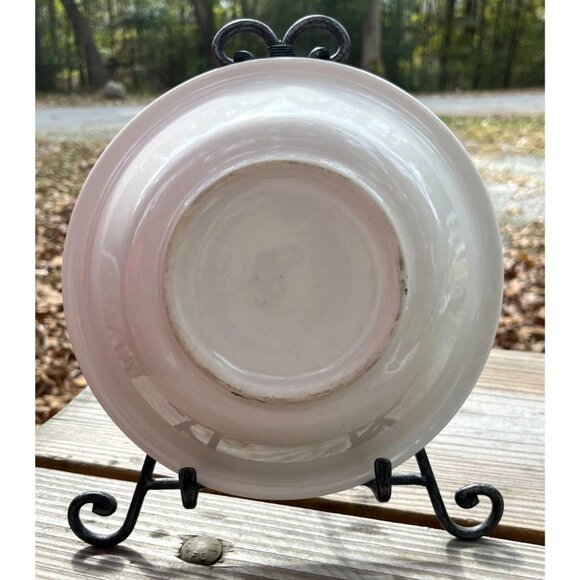 Hand-Painted Yellow Tuscan Rooster Ceramic Serving Bowl - Picture 9 of 13